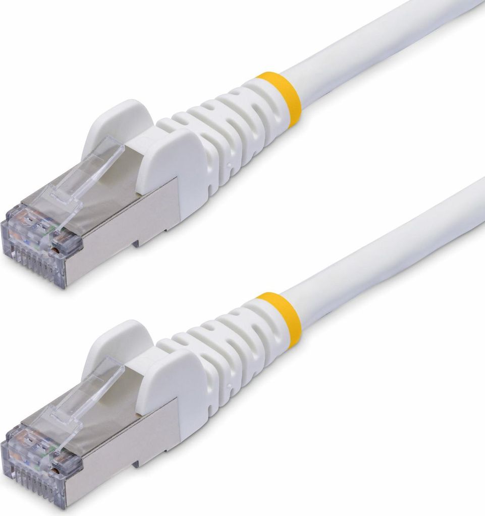 StarTech.com 1m White CAT8 Ethernet Cable, Snagless, S/FTP, 25G/40G