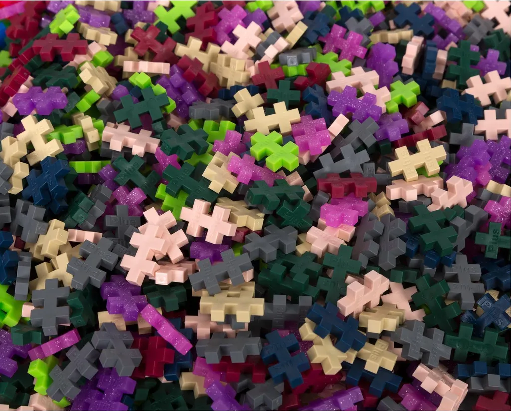 Plus Plus - 4000 briques créatives mélangées pour constructions 2D et 3D - 6