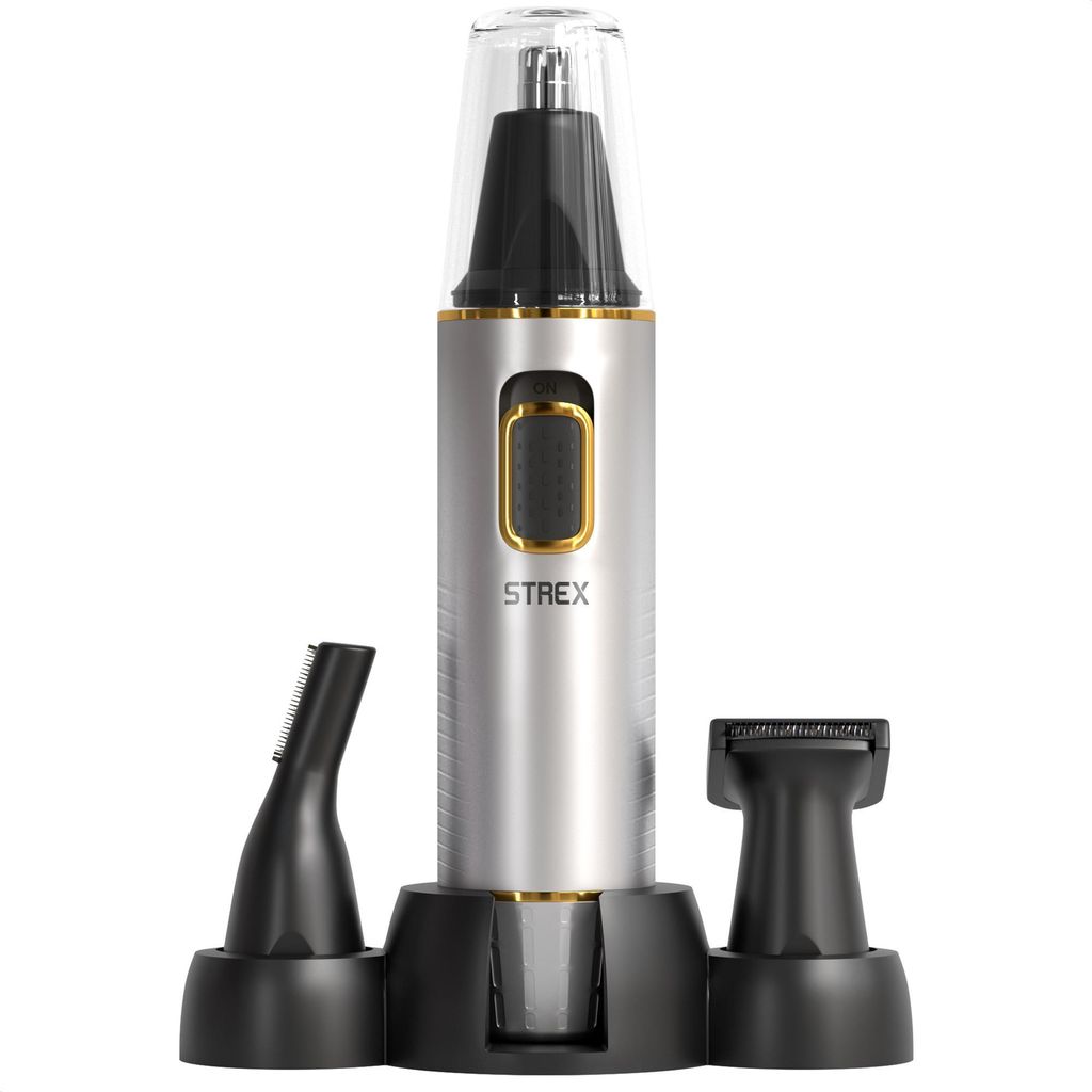Strex 3-in-1-Nasenhaartrimmer-Set | wiederaufladbar & Produktbild 