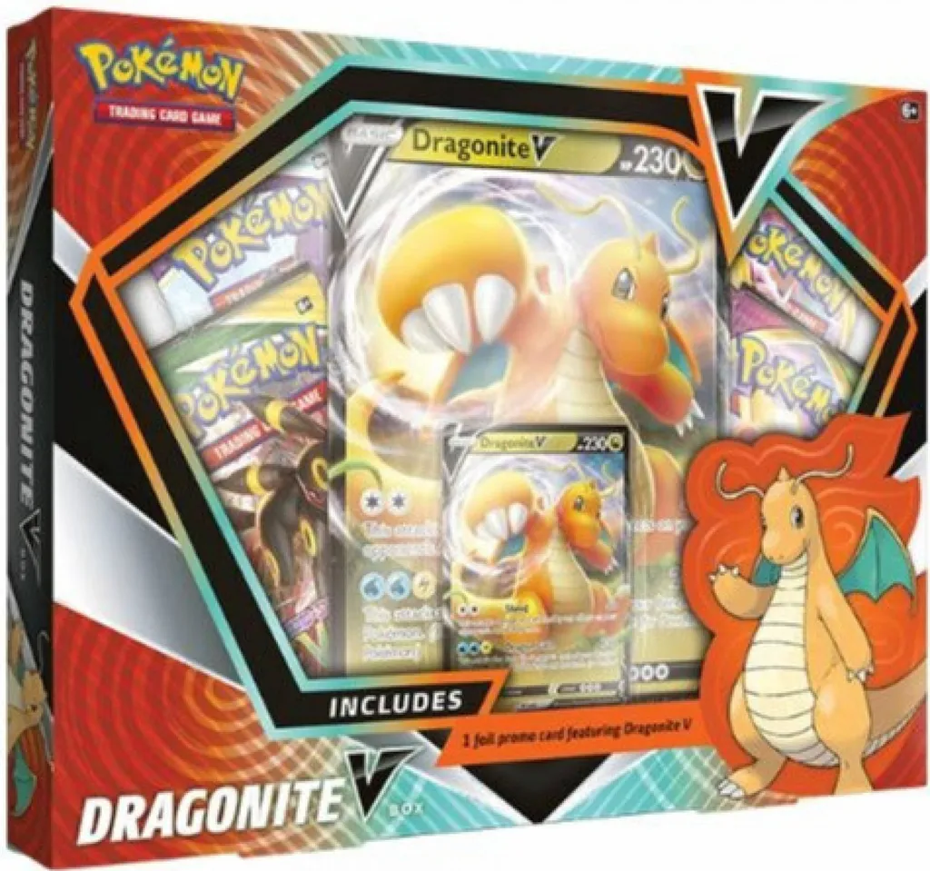 Pack Extension Pokémon Dragonite V Box Edition Spéciale Cartes à Jouer