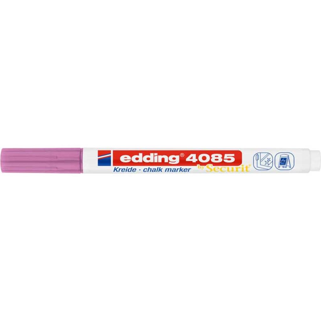 Edding Kreidemarker 4085, Metallic pink, Bullet, 1 Stück(e) Produktbild 