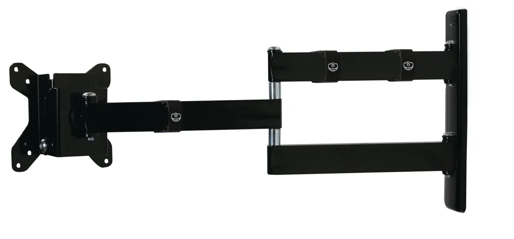 Support mural B-Tech BT7513 finition Piano Noir avec système VESA