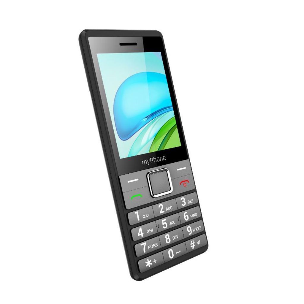 myPhone 7340 LTE Seniorenhandy ohne Vertrag, 4G Tastenhandy mit großem Display, Elegantes klassisches Handy, Dual SIM, Lange Akkulaufzeit