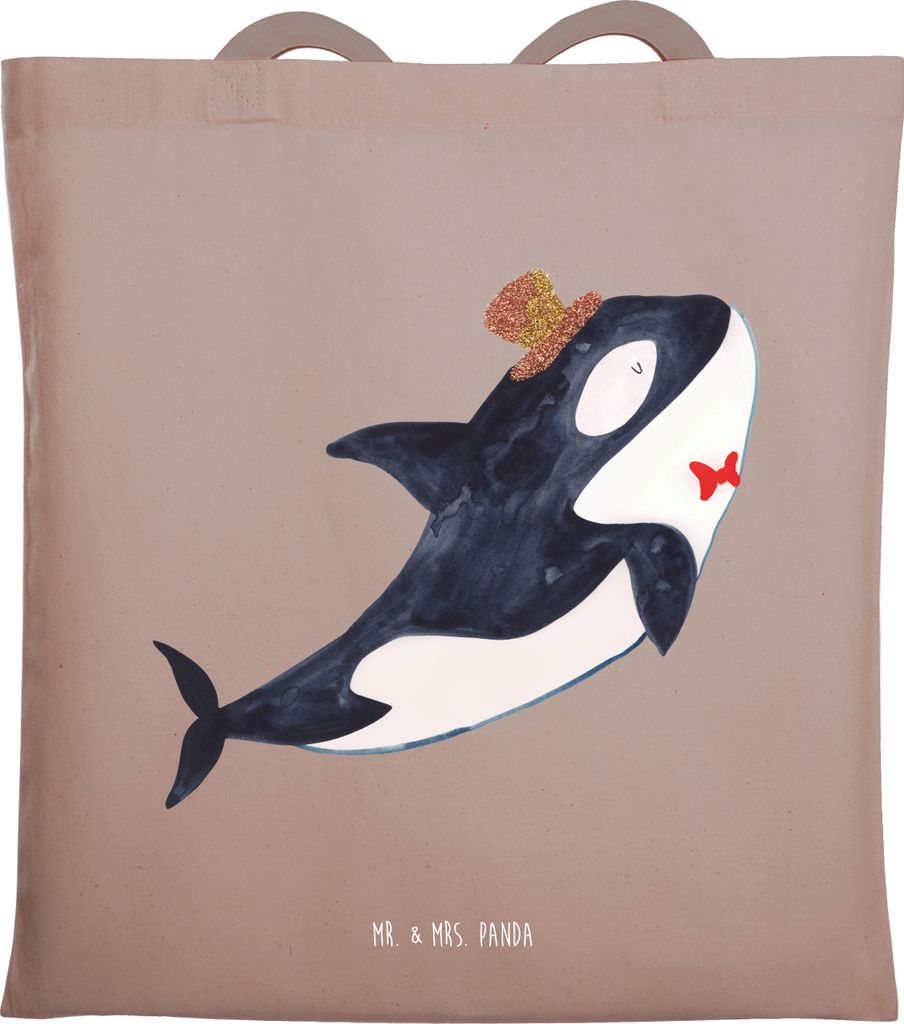 Mr. & Mrs. Panda Shopping Tasche Orca Zylinder - Braun Produktbild 