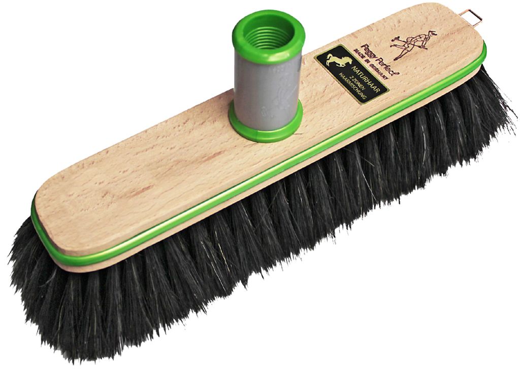 Peggy Perfect Besen Holz Greenline, 2-Zonen Haarmischung - Produktbild 