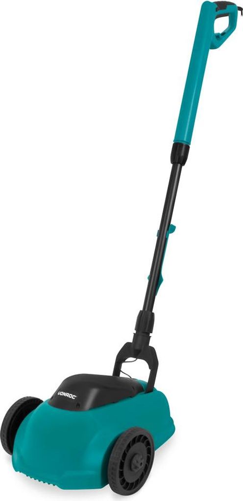 Rasenmäher Mini 350W, 22 cm Schnittbreite, 3-fach Schnitthöhe, Mulchfunktion, Einhandbedienung