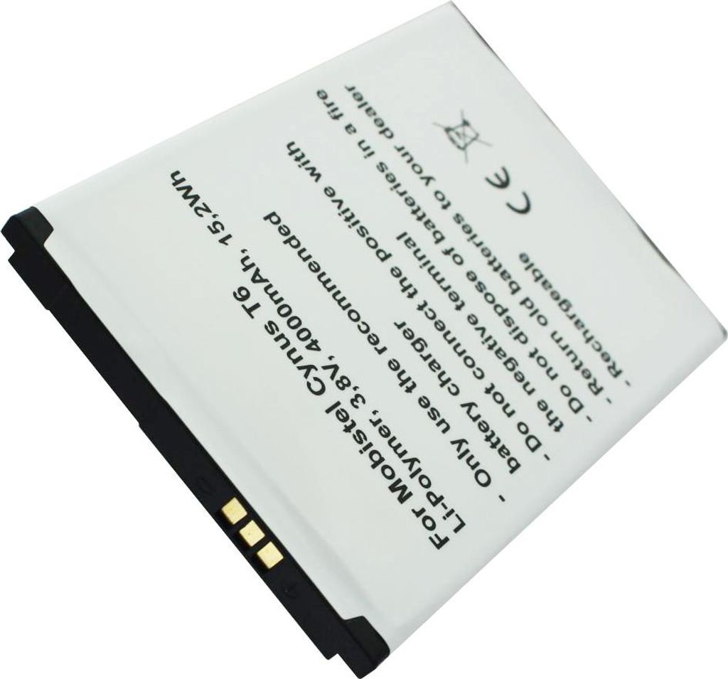 MOBISTEL Cynus T6 Akku als Nachbau von Accucell passend für BTY26187