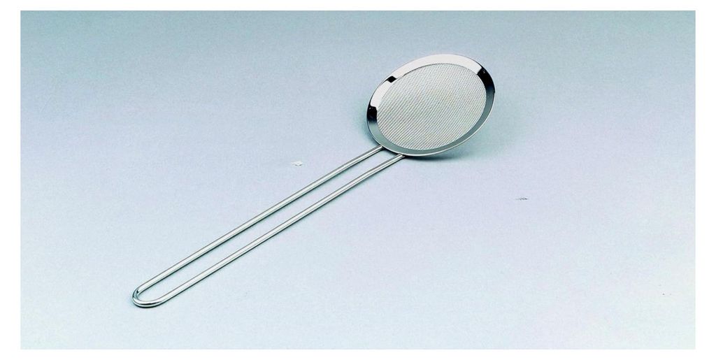 764 410-mesh Edelstahl Skimmer 10 cms, Silber