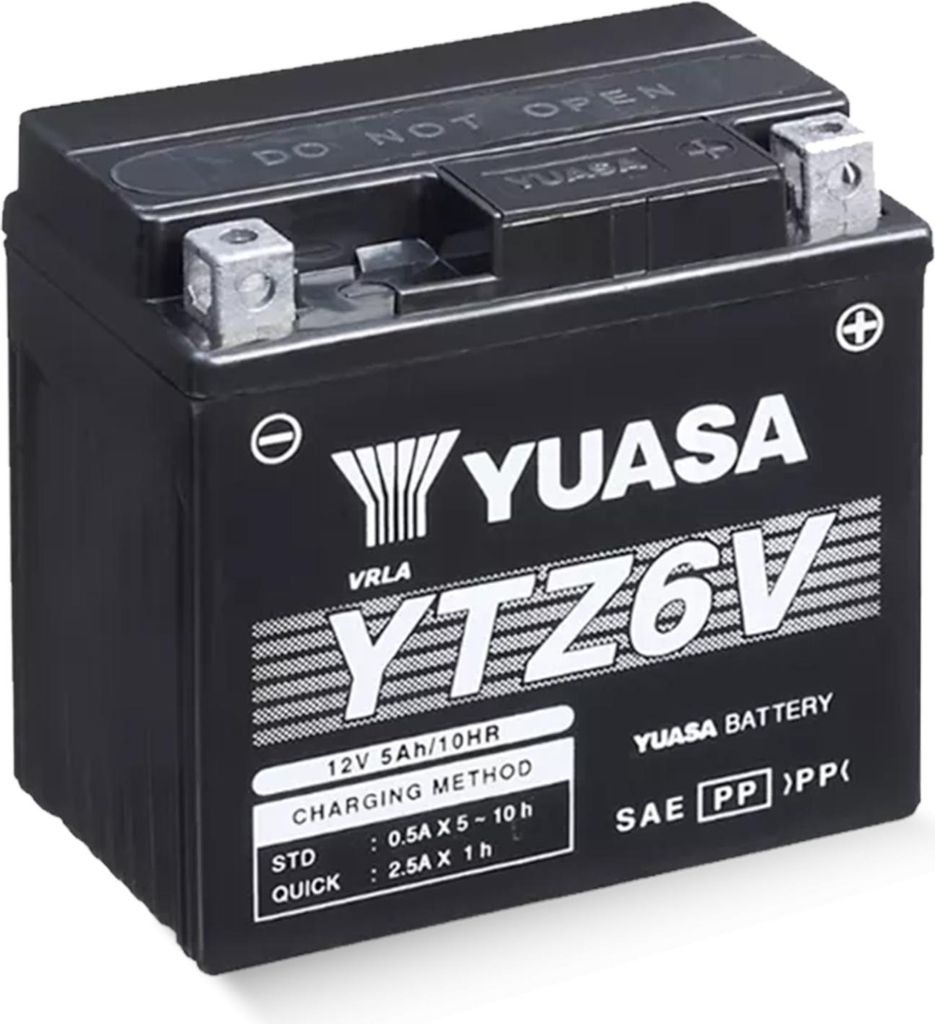 YUASA YTZ6V WC 12V 5,3Ah/C20 - 90A (EN)  Motorradbatterie Produktbild 