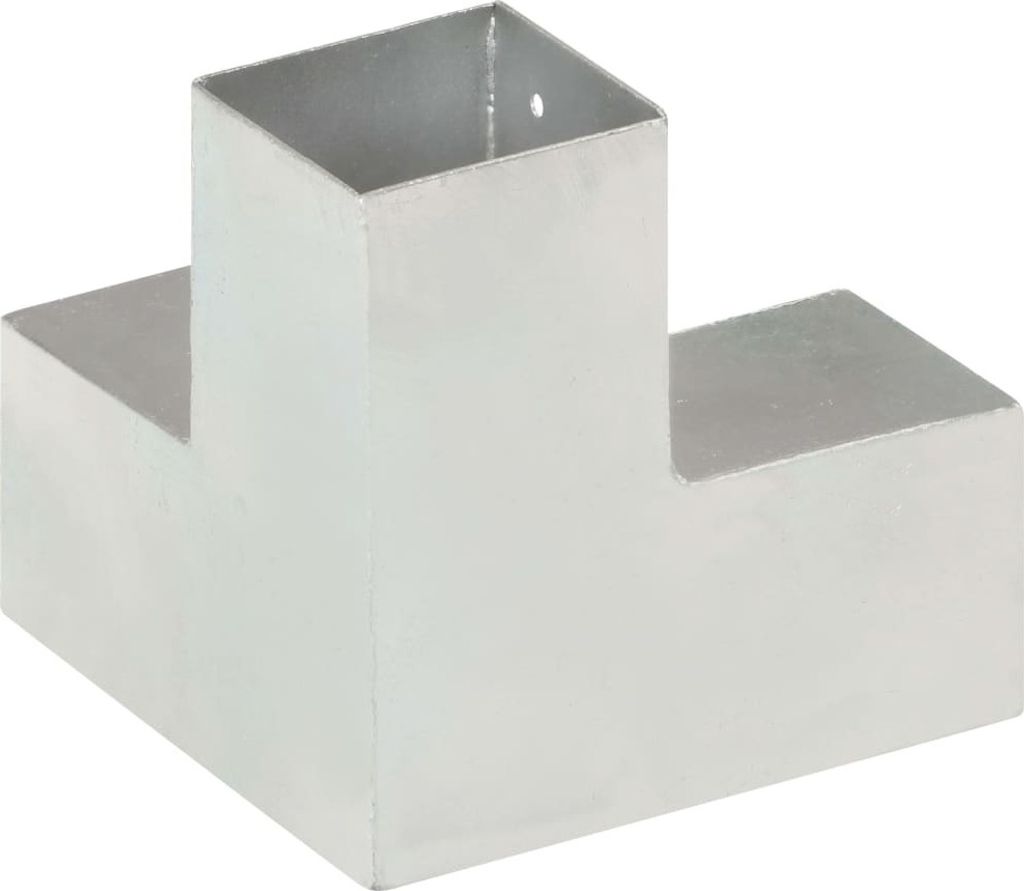 Eleganter Möbel Pfostenverbinder Y-Form Verzinktes Metall 81 x 81 mm - Zaunzubehör CJG567780 - Zaunzubehör
