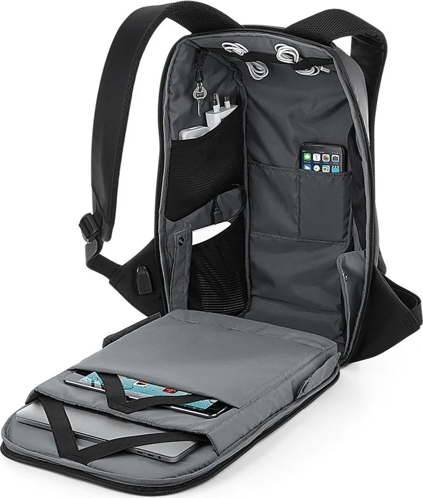 Sac à dos Quadra Project Charge Security PC3708 Noir - Antivol Laptop - 2