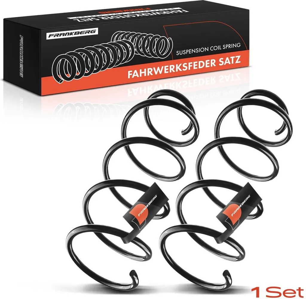2 Ressorts de Suspension Avant Frankberg pour Fiat Palio Weekend 1.2L