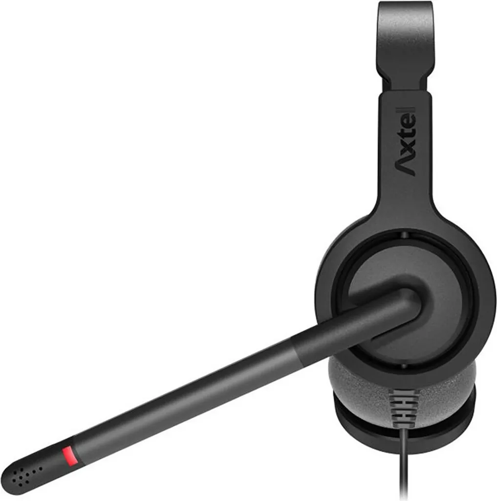 Casque micro pour visioconférence Axtel AXH-V28UCD USB Noir Pro PC - 6