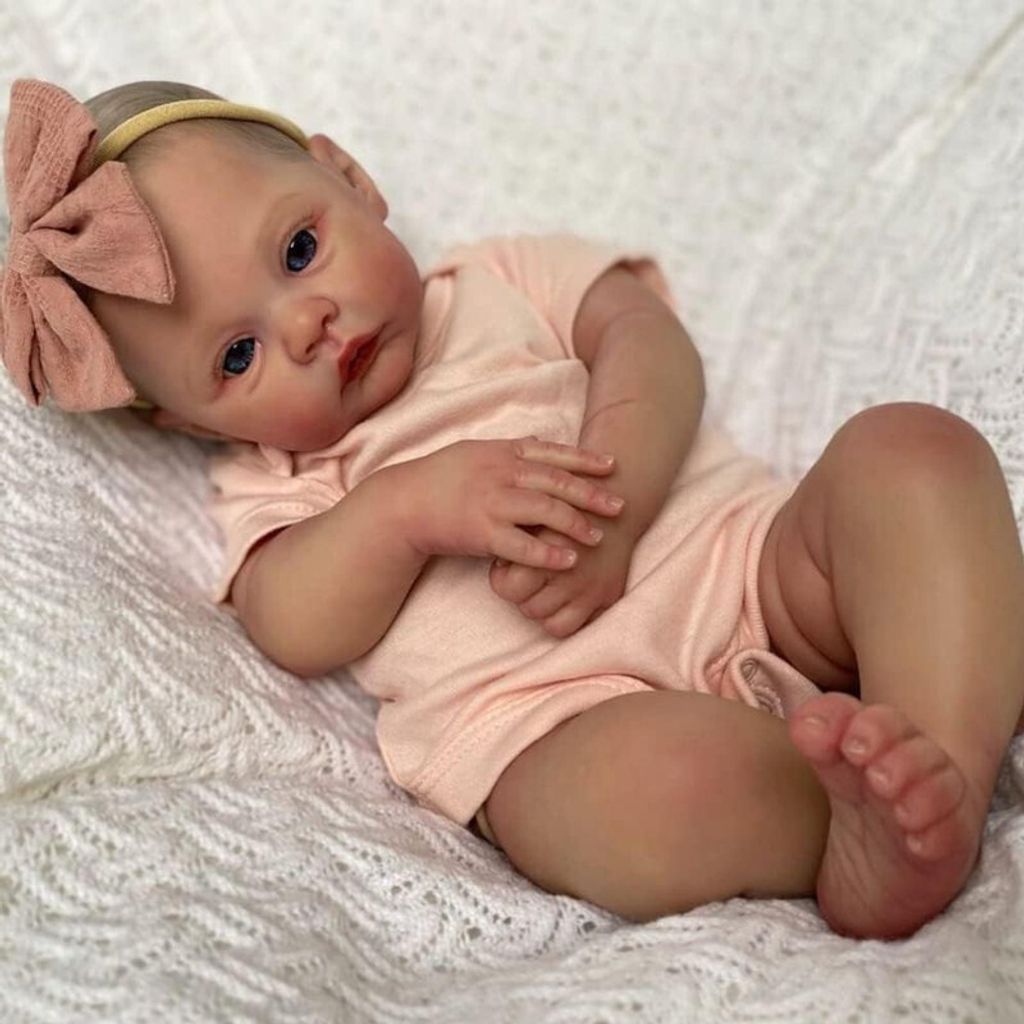 Realistic Reborn Baby Dolls Girls 19 Inch Real Looking Babies Soft Silicone Baby Dolls That Look Real Looking Newborn Doll Lifelike Reborn Toddler ...