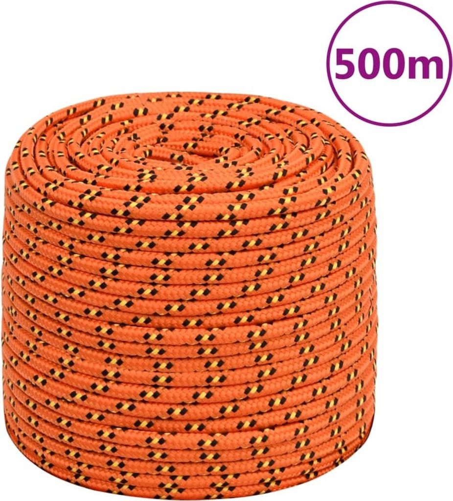 Design Bootsseil Orange 6 mm 500 m Polypropylen - Garten & Heimwerken 2025 Neu1494309 1parcel