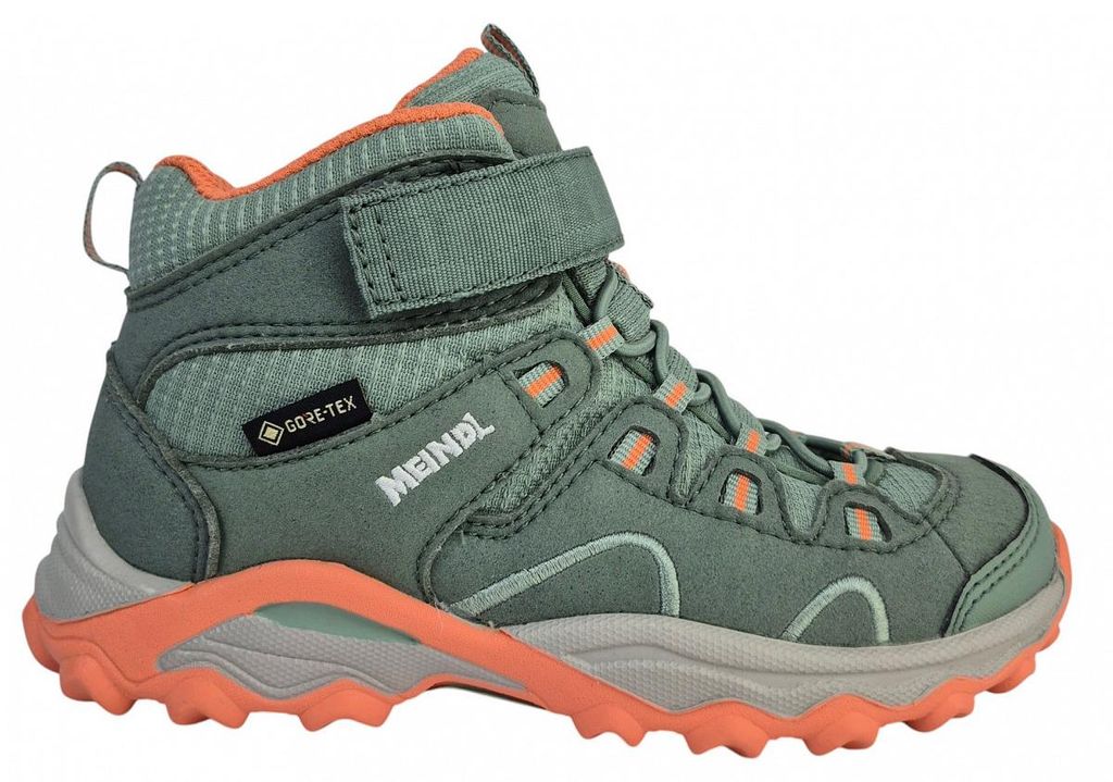 Meindl Lucca Junior MID GTX Klettstiefel Grün in Gr. 32