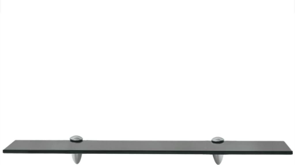 vidaXL Schweberegale 2 Stk. Glas 60x10 cm 8 mm