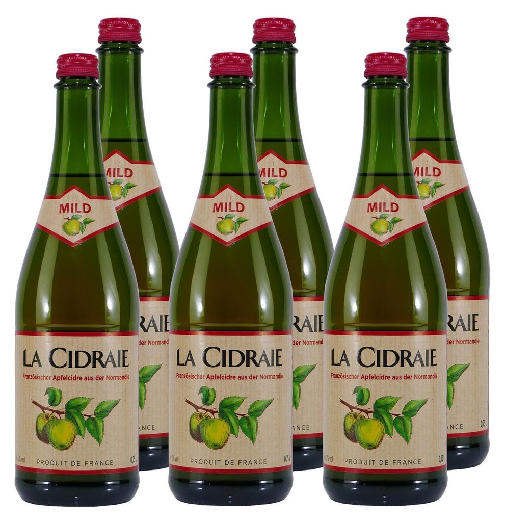 La Cidraie Cidre - Mild (6 x 0,75L) Produktbild 