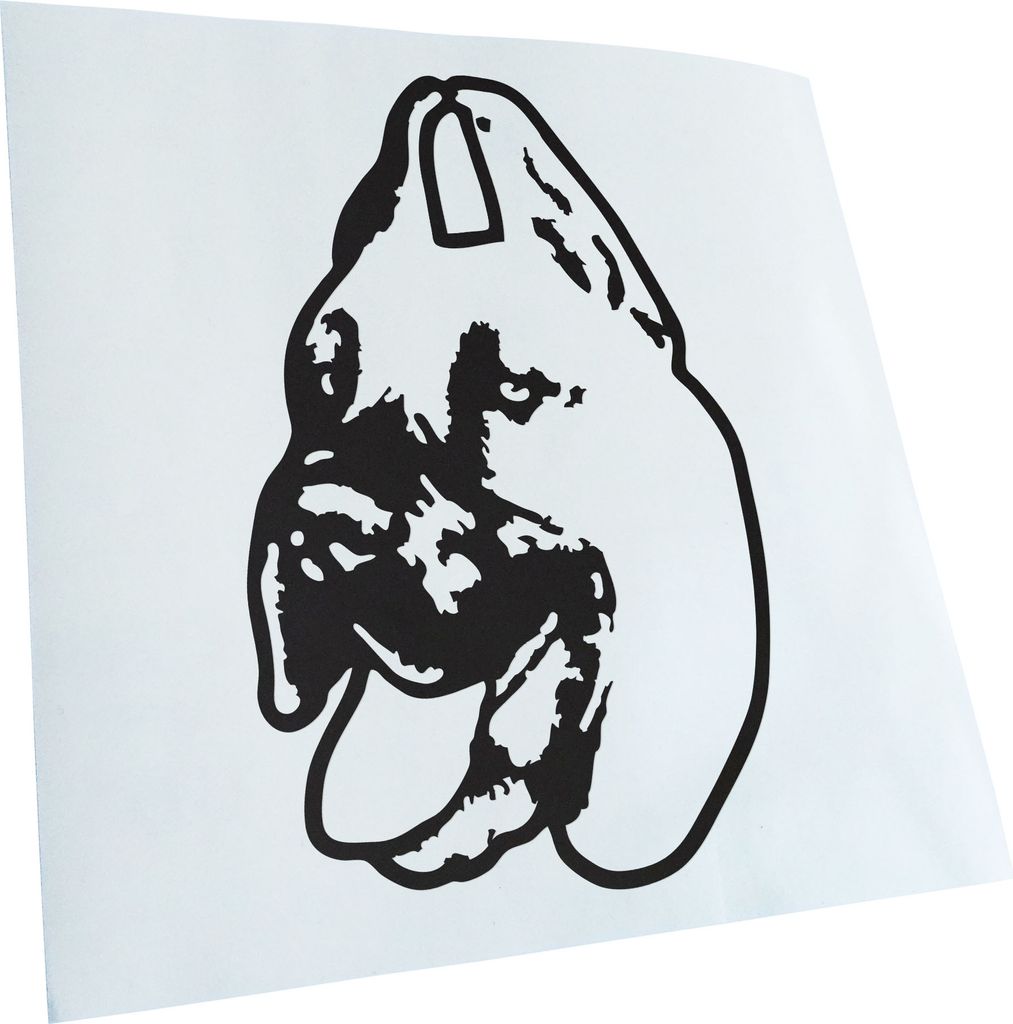 Kiwistar - Autoaufkleber - Great dane Hund - Mattweiss - 16x10cm - Aufkleber für Auto, Laptop, Fahrrad, LKW, Motorrad mehrfarbig JDM Decal Racing