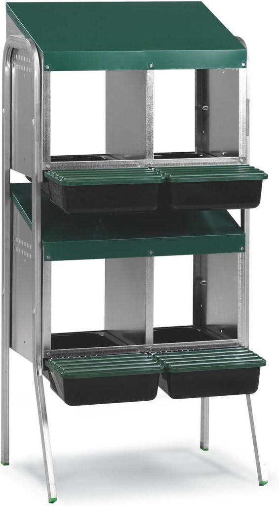 Agrarzone Etagen Legenest für Hühner aus Metall mit Produktbild 