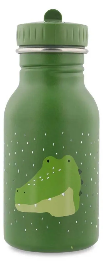 Gourde Enfant Mr. Alligator Trixie 350ml Gourde Inox Durable et Légère