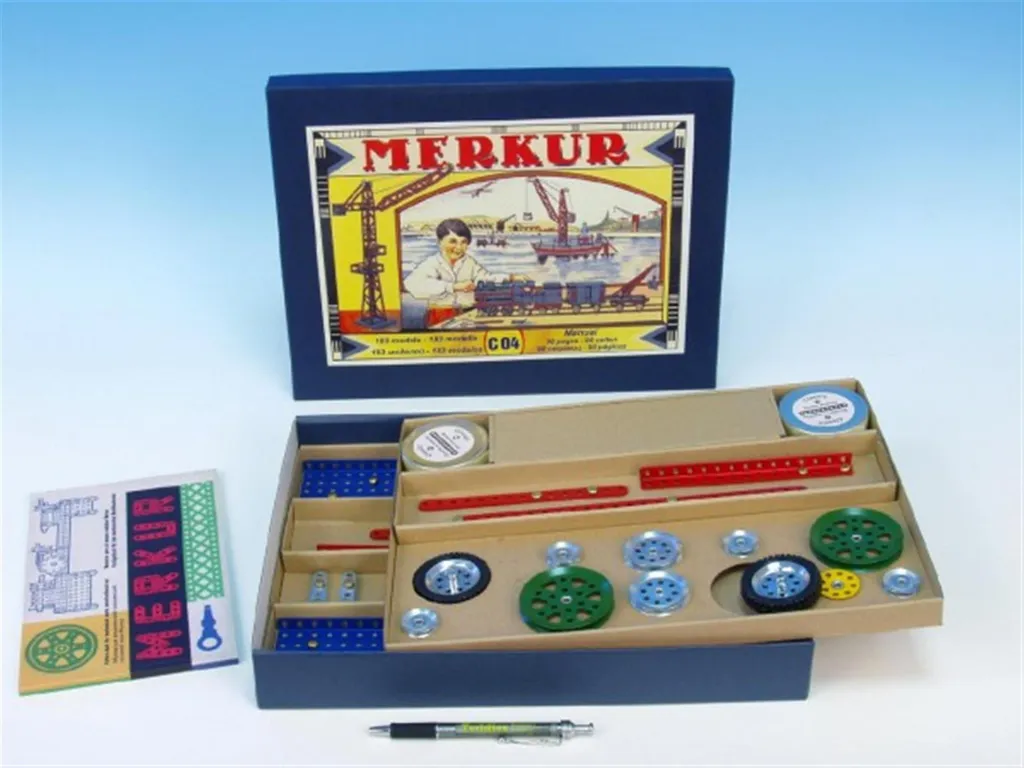 Merkur Classic C04 213 Pièces : Le Kit Idéal contre l'Ennui et Écrans
