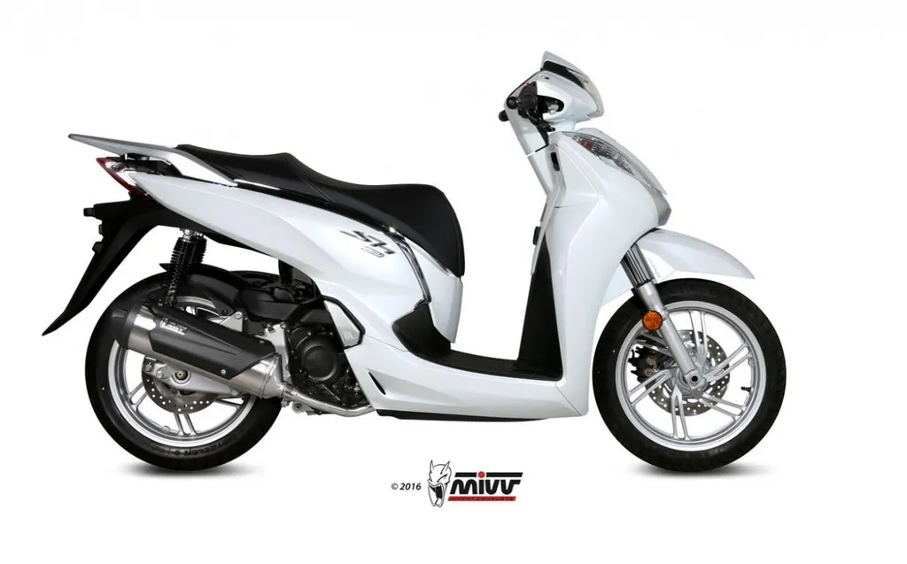 Échappement MIVV Urban inox anti-corrosion pour HONDA SH 300 i