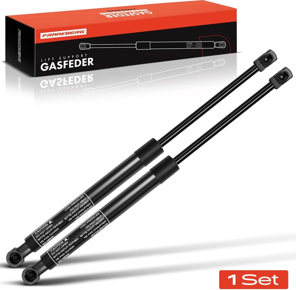 Frankberg 2x Gasfeder Dämpfer Heckklappe für Smart Fortwo 451 Coupe 2007-2014