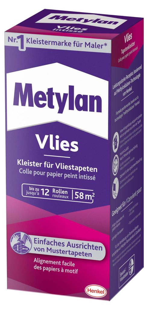 Metylan Vlies Tapetenkleister 360.0 g 1 St. Produktbild 