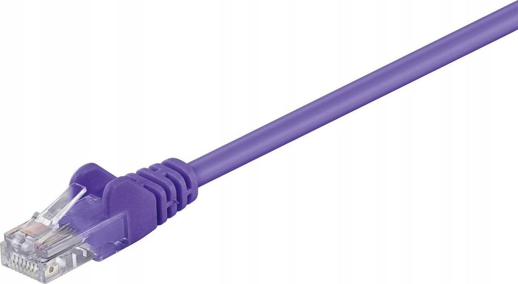 Microconnect B-UTP50025P, 0,25 m, Cat5e, U/UTP (UTP), RJ-45, RJ-45, Violett