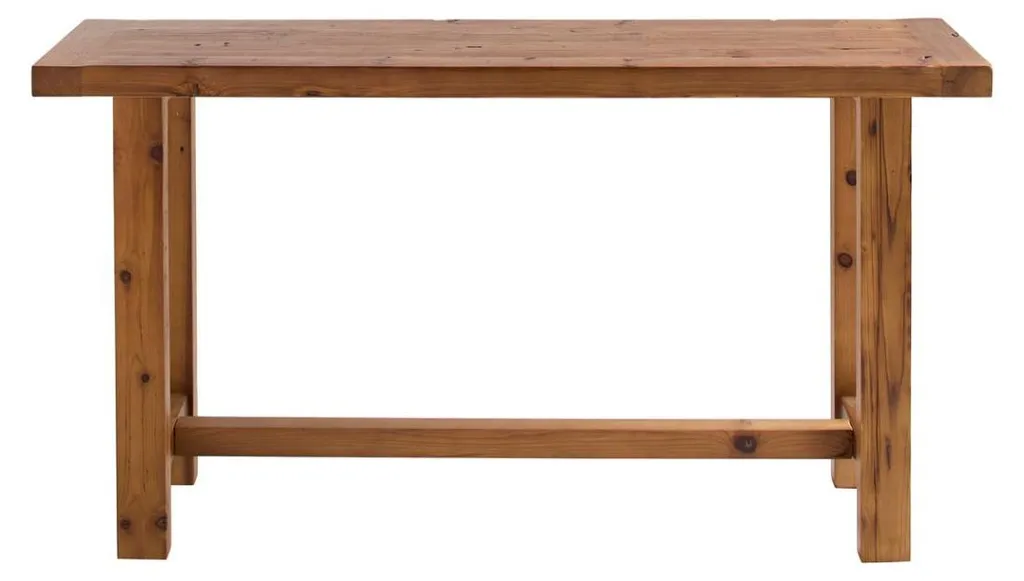 Table console en bois massif MAZOT meuble d'entrée d'exception