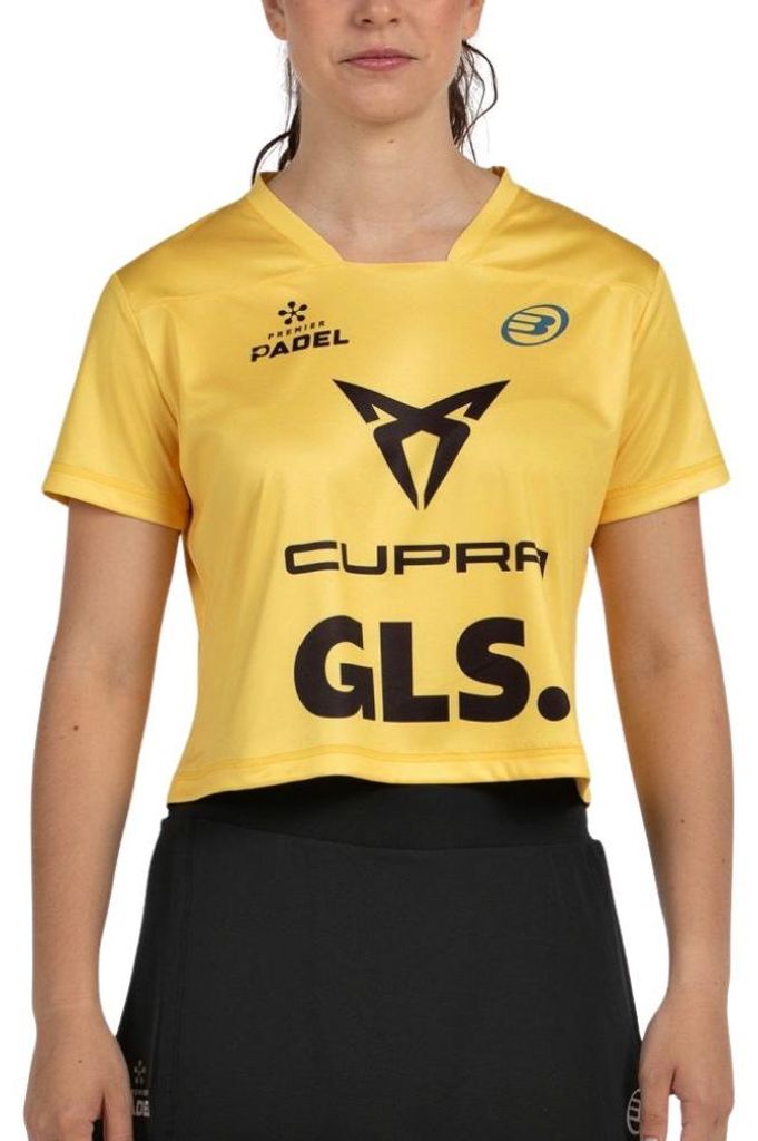 Bullpadel T-Shirt Bagan bg Damen Gelb