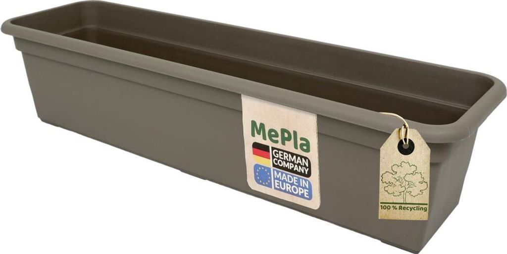 MePla - Blumenkasten Balcony Standard 100 cm taupe
