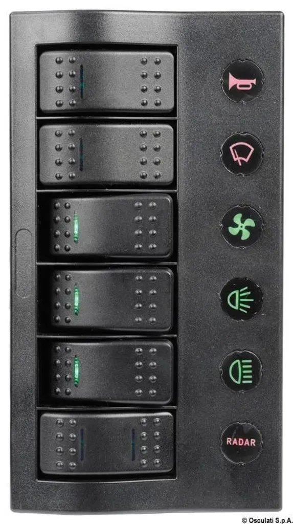 Panneau PCP 6 Interrupteurs : Finissez-en avec le Câblage Désordonné 12V
