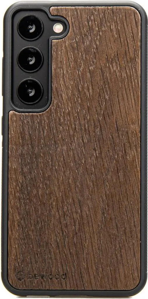 Custodia Legno Bewood Samsung S23 Rovere Affumicato - Vera Quercia