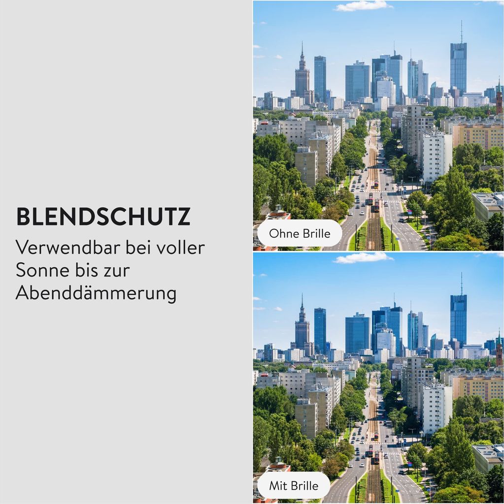Bezzee Pro Aufsatz für Sonnenbrille Herren polarisiert - Produktbild 4