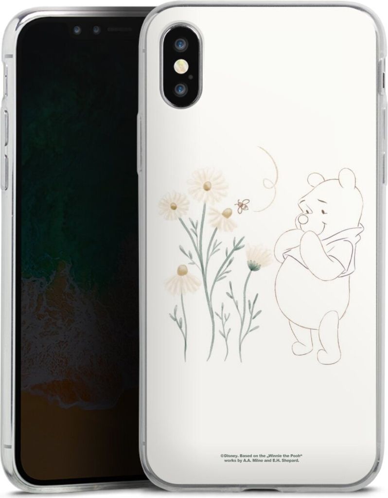 DeinDesign Slim Hülle für Apple iPhone X Silikon Case Ultra Dünn Handyhülle Biene Disney Winnie Puuh