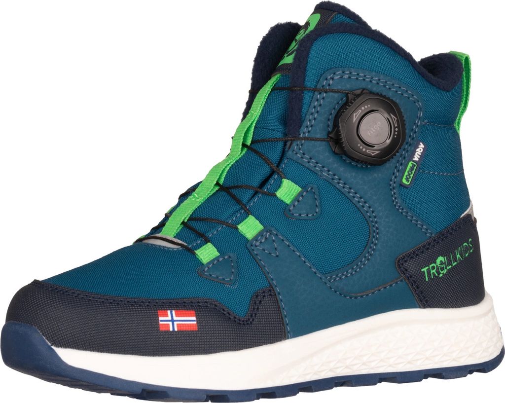 Bottes d'hiver Trollkids Kids Bergen pour garçons, modèle Image du produit 