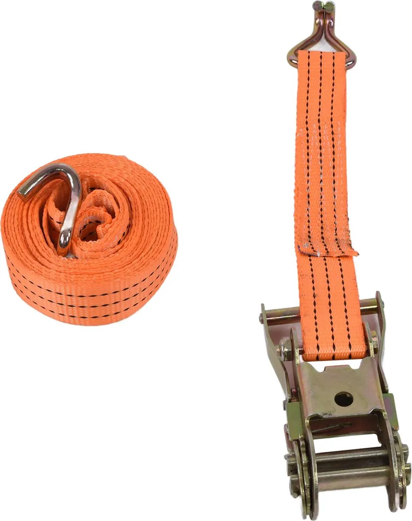Sangle de serrage 35mm résistante 10 mètres avec crochets en acier S - 6
