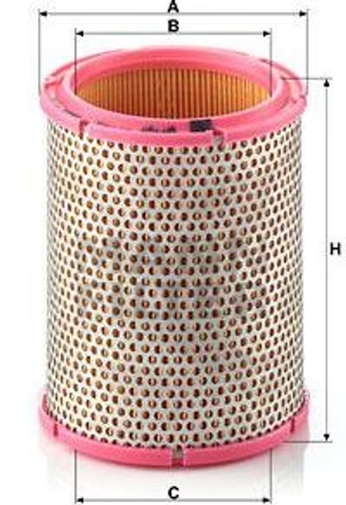MANN-FILTER C 1440/1 Luftfilter OE 9401445268 kompatibel mit J5, Ducato, C25