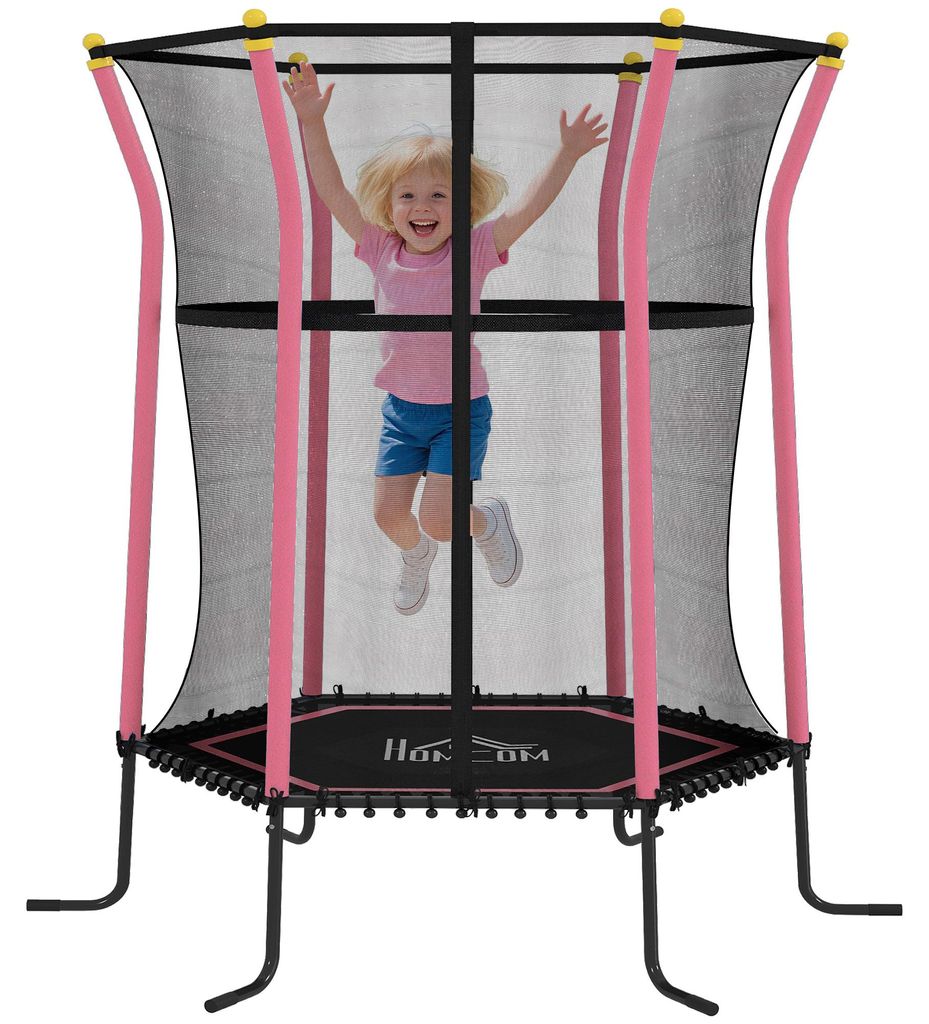 Dětská trampolína HOMCOM, průměr 163,5 cm, trampolína pro Obrázek produktu 