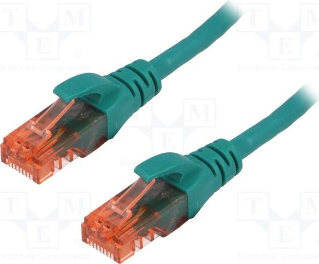 1x 6 grün 2 DK-1612-020/G RJ45-Kabel 2m PVC