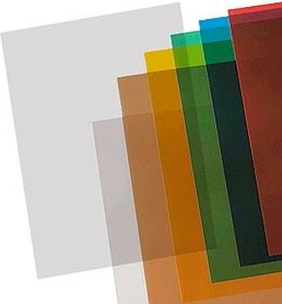 Yosan Bindeumschläge Transparent A4 Polypropylen 100 Stück