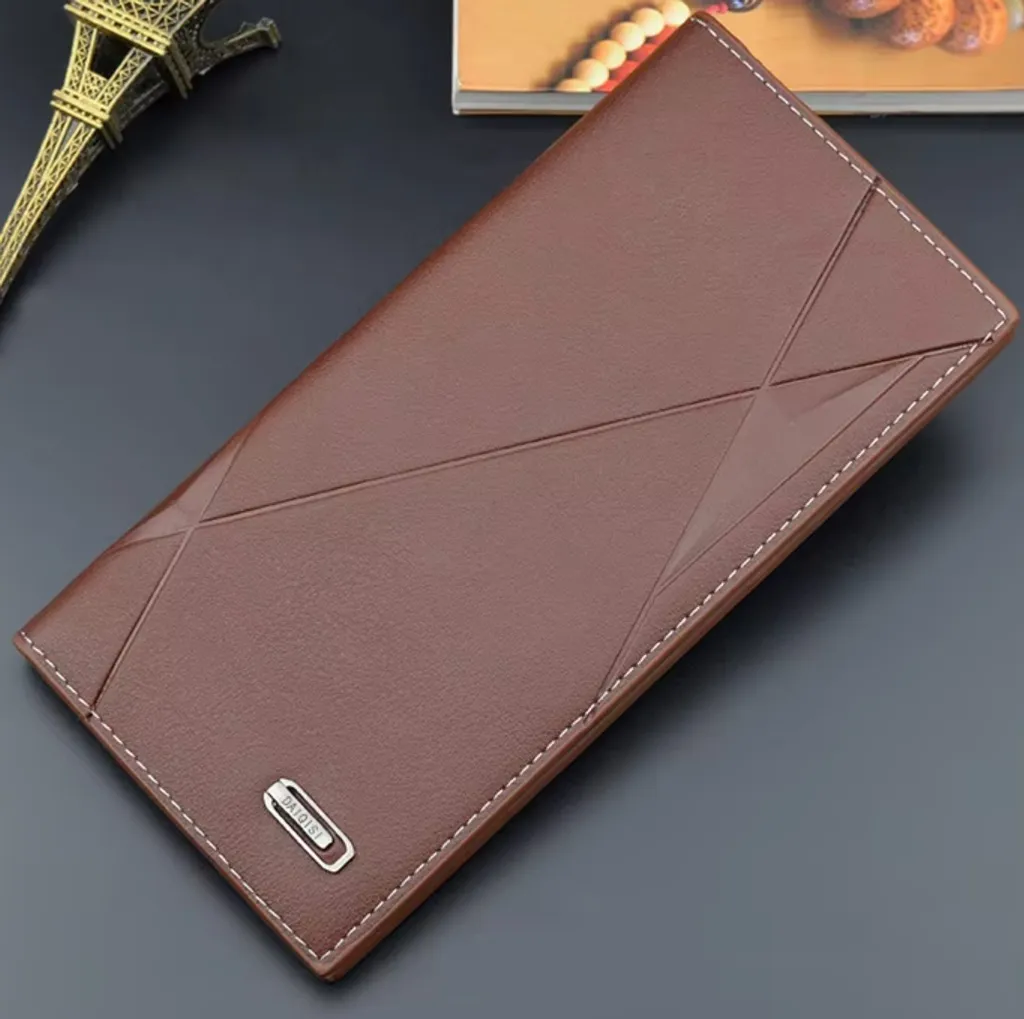 Portafoglio Daiqisi Maxi Elegant Marrone: Il Tuo Nuovo Must-Have