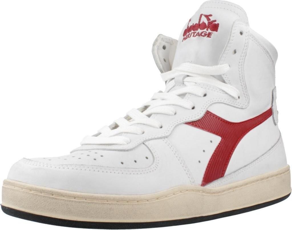 DIADORA HERITAGE ALTO BASKET USED Weiß