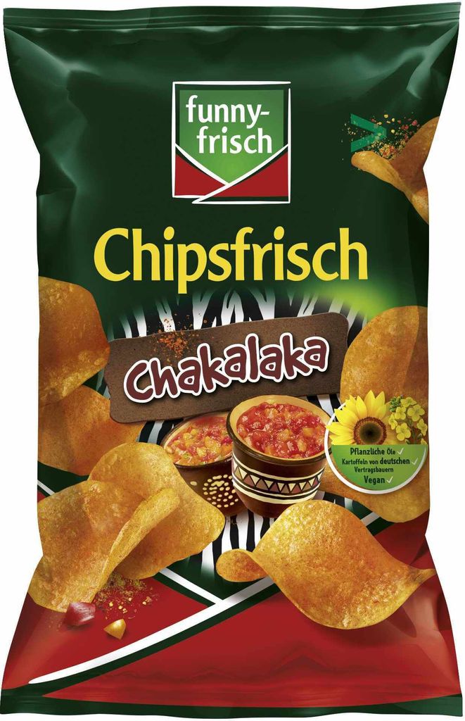 funny fresh Chipsfrisch Chakalaka o pikantnym smaku 150g Zdjęcie produktu 1