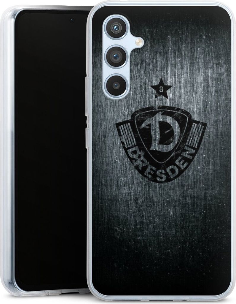 DeinDesign Handyhülle für Samsung Galaxy A54 5G Silikon Hülle Case Smartphone Schutzhülle Offizielles Lizenzprodukt SG Dynamo Dresden Vintage