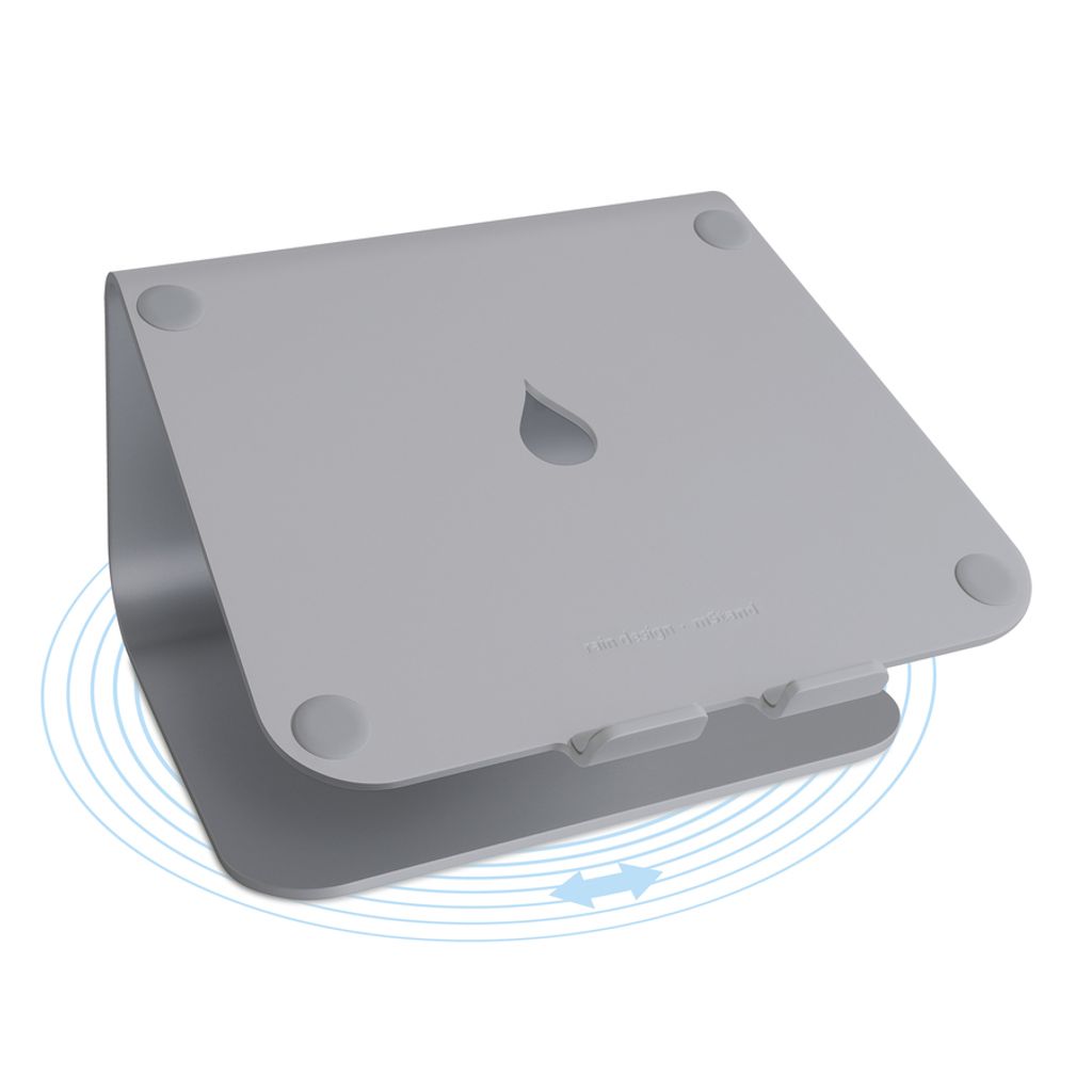 Rain Design mStand360 Schwenkständer f. MacBook/Pro, Laptop Stand, Space Grau