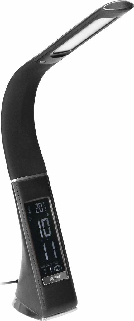 Stolní lampa s budíkem VIRONE DOLOMIT DL-12/B, 5W, 400lm, Obrázek produktu 