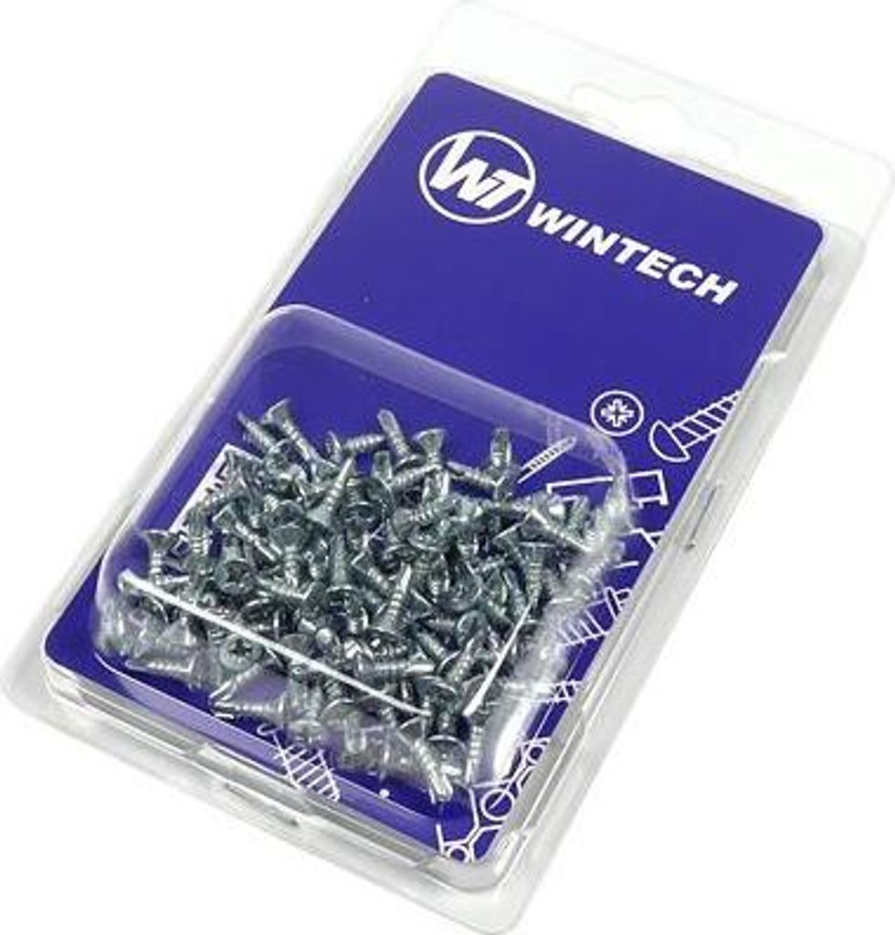 Selbstbohrende Schraube DIN 7504 P 3,5 x 13 ZB - Senkkopf, Kreuzschlitz, Hafix - Packung mit 100 Stück